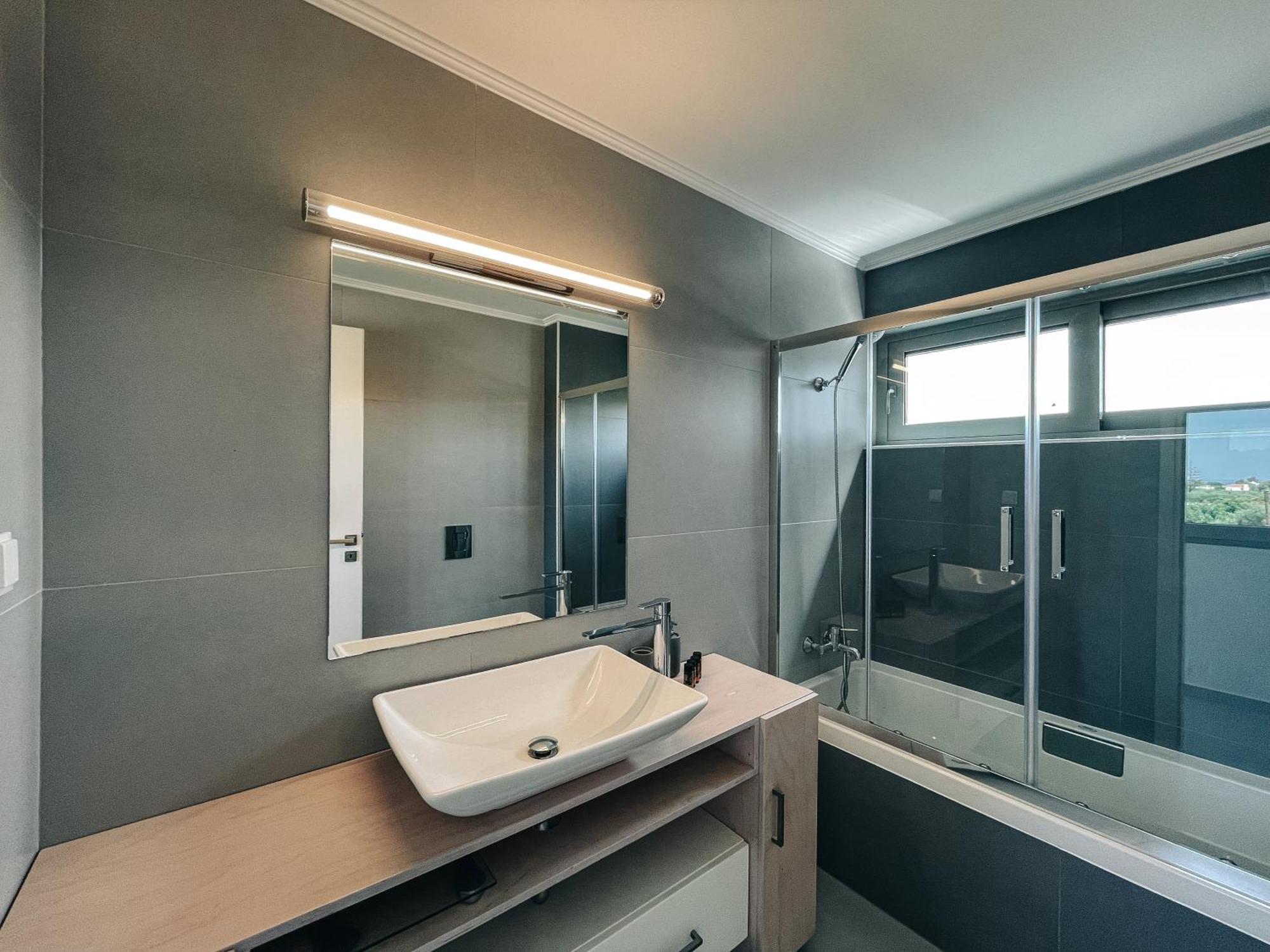 Helios A Modern Large Villa With Private Pool Set In A Quiet Location Stavrós Exterior foto