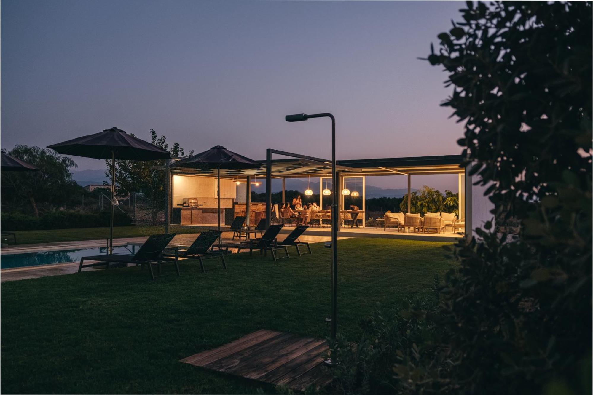 Helios A Modern Large Villa With Private Pool Set In A Quiet Location Stavrós Exterior foto