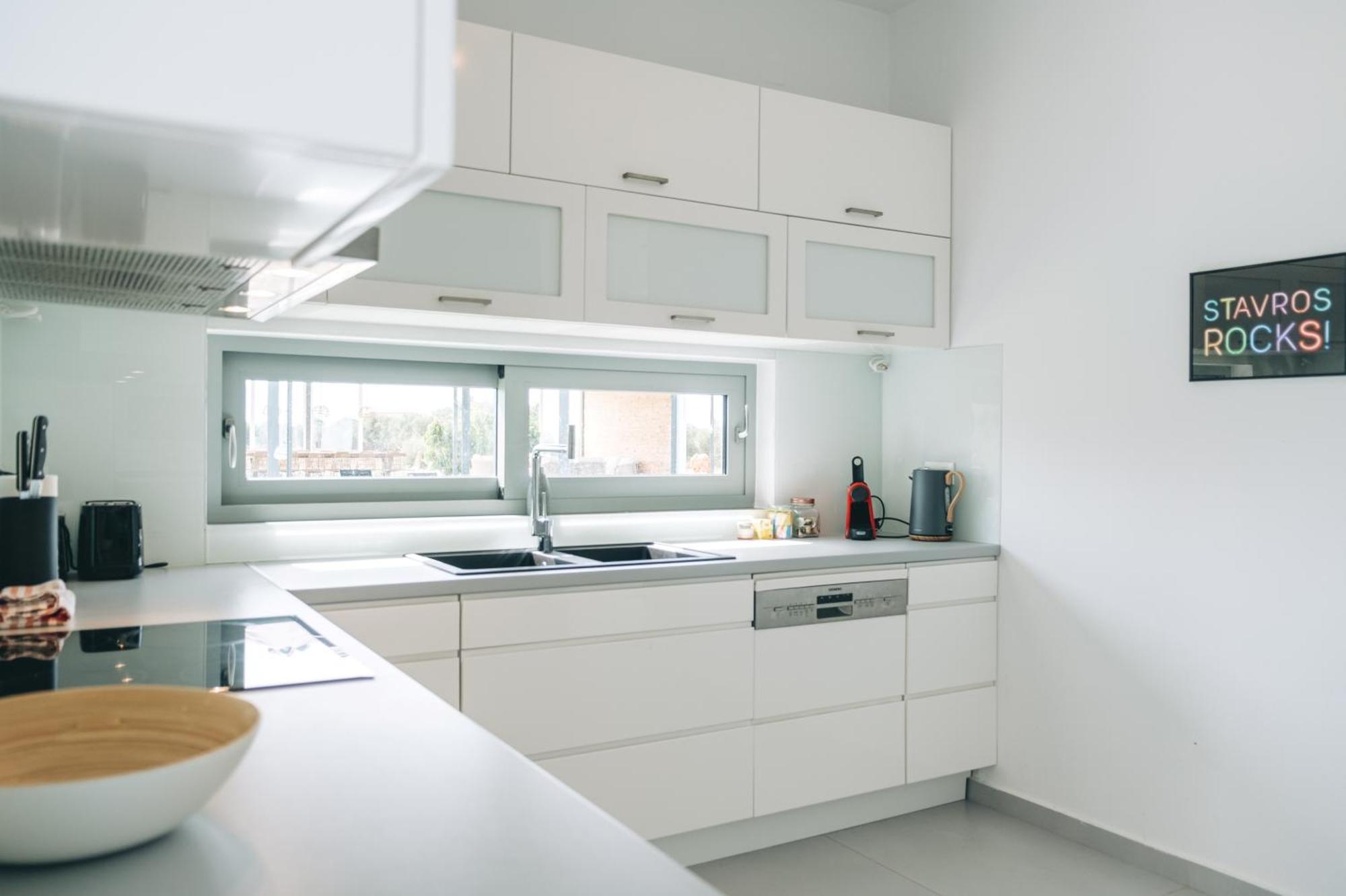 Helios A Modern Large Villa With Private Pool Set In A Quiet Location Stavrós Exterior foto