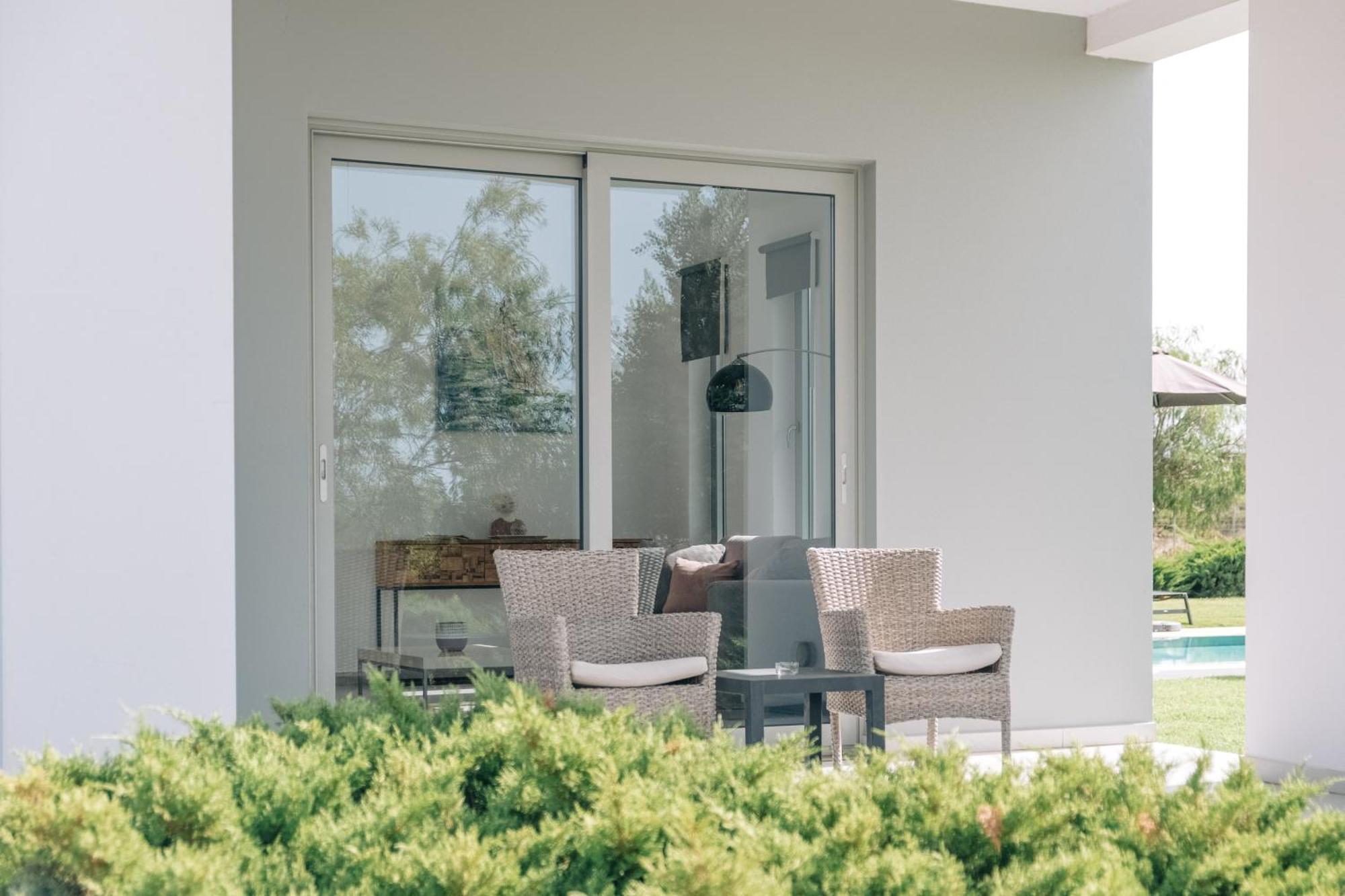 Helios A Modern Large Villa With Private Pool Set In A Quiet Location Stavrós Exterior foto